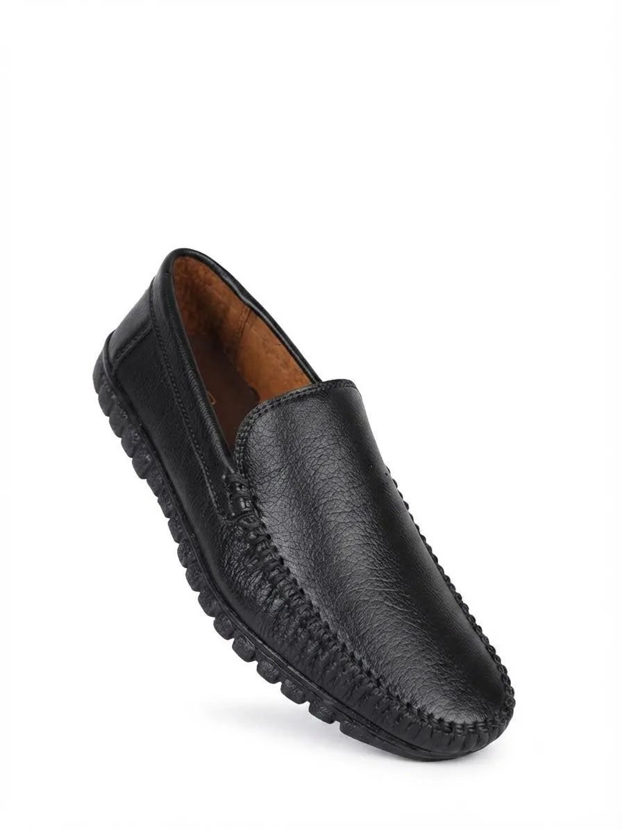 Men’s Premium Leather Slip-On Loafers